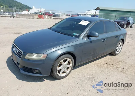 2009 Audi A4 2.0T Premium z USA, uszkodzony, nr VIN WAULF78K19N050493